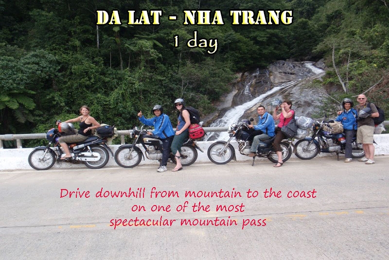 1 Day Easy Rider Tour Da Lat to Nha Trang 