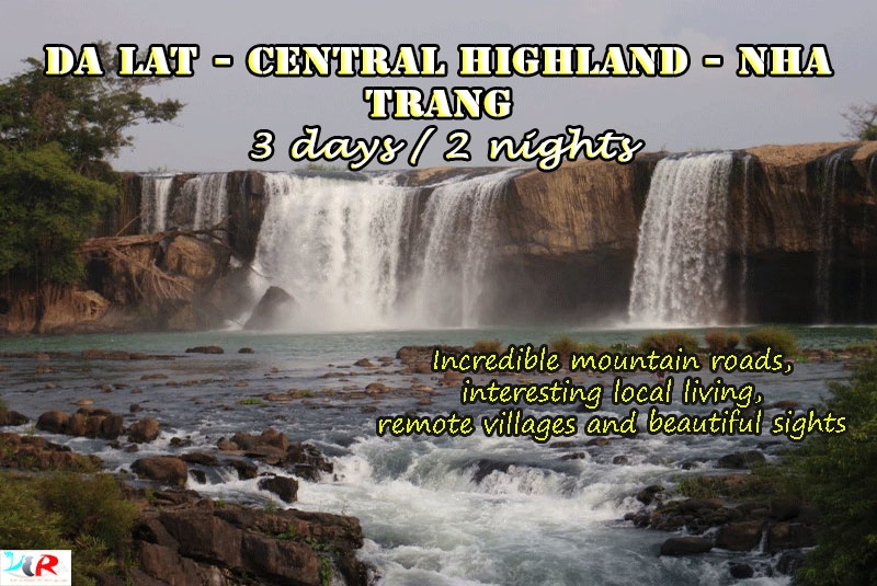 3 Day Motorbike Tour Dalat  to Nhatrang - Central Highlands adventure