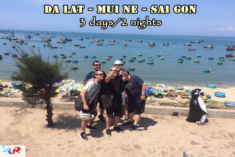 3 Days Easy Rider Tour from Da Lat to Sai Gon on coastal roads