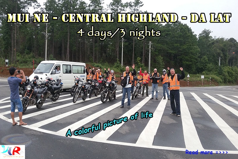 4 Days Motorbike Adventure from Muine to Dalat via Central Highlands